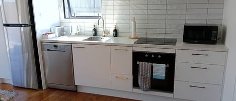 Microwave, oven, stovetop