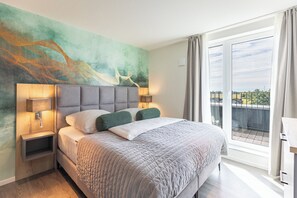 2 Schlafzimmer, Schreibtisch, kostenloses WLAN, Bettwäsche