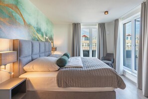 2 slaapkamers, een bureau, gratis wifi, beddengoed