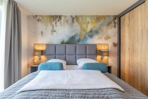 2 Schlafzimmer, Schreibtisch, kostenloses WLAN, Bettwäsche