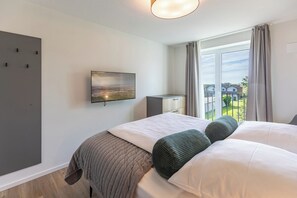 2 Schlafzimmer, Schreibtisch, kostenloses WLAN, Bettwäsche