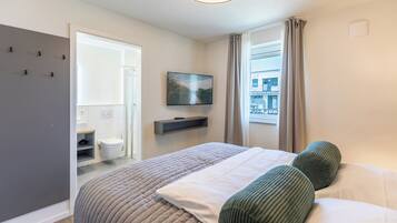 2 slaapkamers, een bureau, gratis wifi, beddengoed