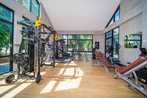 Gym - Bangtao 3-bedroom modern minimalist style villa WallayaHarmony A10 (Phuket)