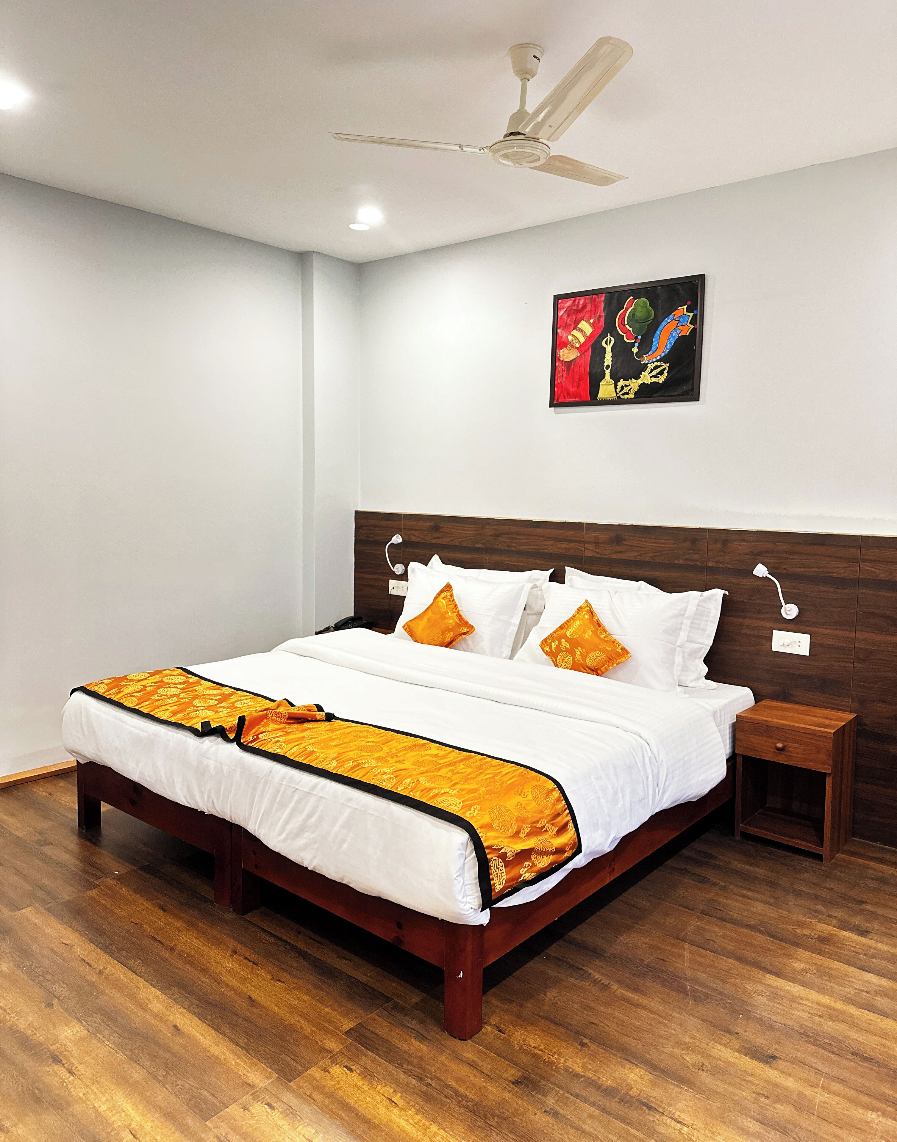 スタンダード ダブルルーム | アイロン / アイロン台、WiFi (無料)