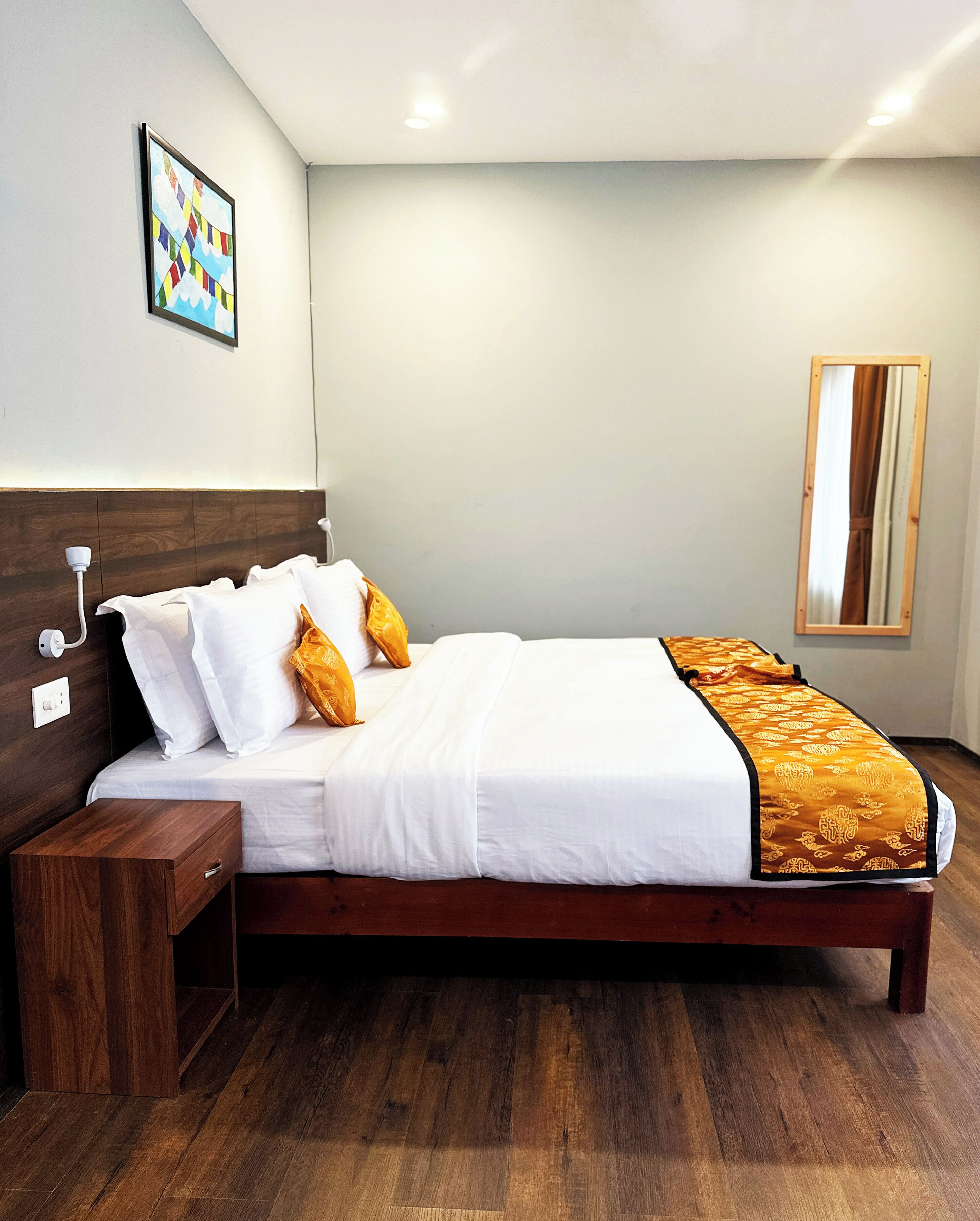 标准双人房 | 熨斗/熨衣板、免费 WiFi