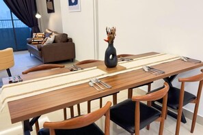 Dining - Elegant 3-Bedroom Fully Air-Con @ Vista Sentul (Kuala Lumpur)