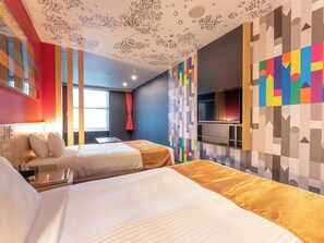 Collaboration Japanese Western Style Room, Non-smoking | Desk, free WiFi - LiVEMAX Sakishima Cosmo Tower Hotel (Osaka)