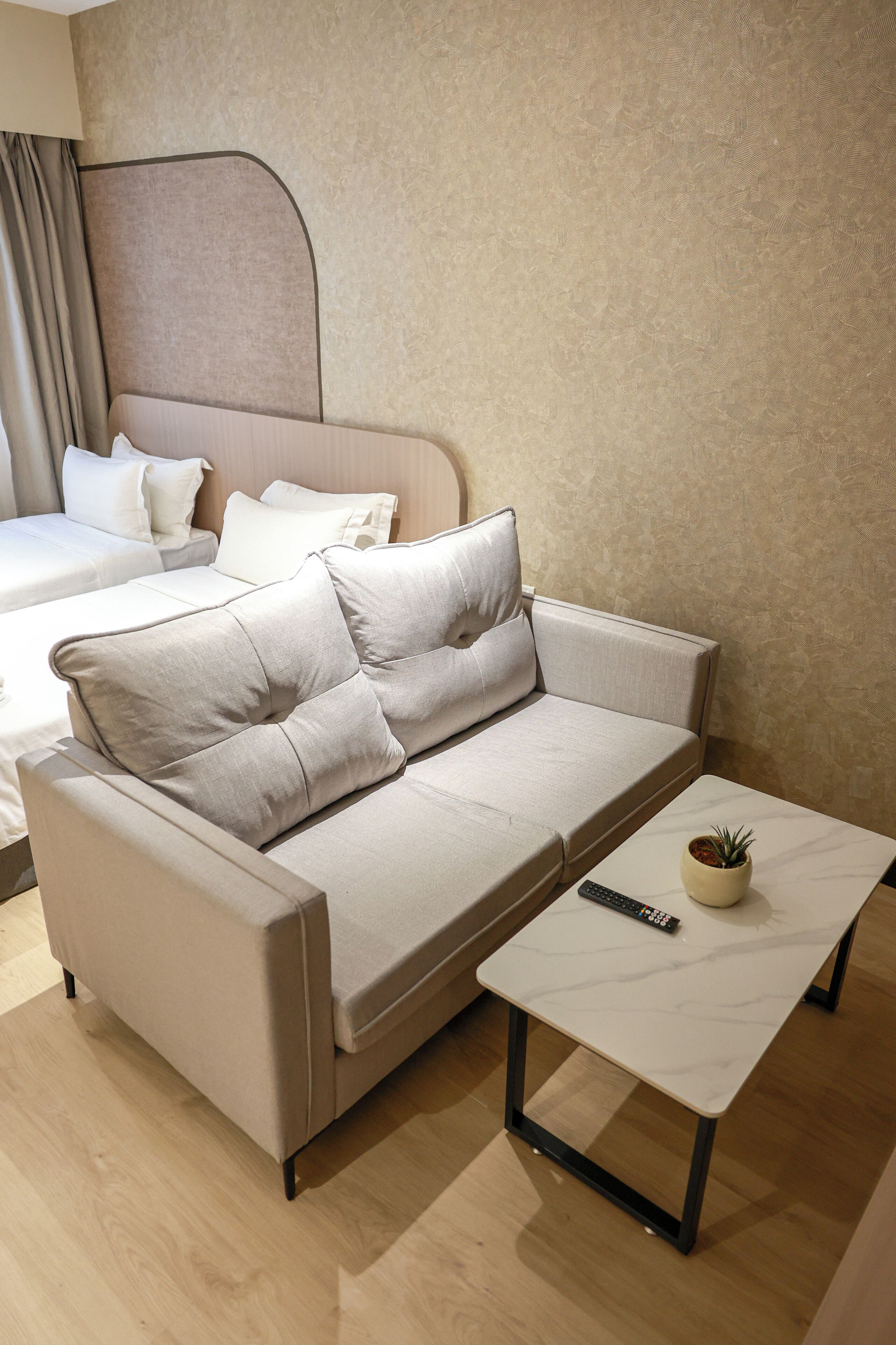 Zweibettzimmer | Zimmersafe, Bügeleisen/Bügelbrett, kostenloses WLAN