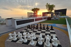 Overnattingsstedets uteområder