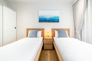 Apartment, 2 Schlafzimmer, Balkon | Schreibtisch, kostenloses WLAN