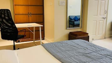 Deluxe Villa, Balcony, City View | Desk, laptop workspace, iron/ironing board, free WiFi