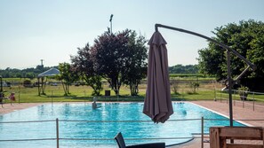 Seasonal outdoor pool