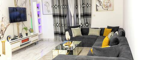 Smart TV, video games, video library