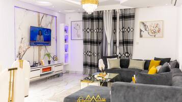 Smart TV, video games, video library