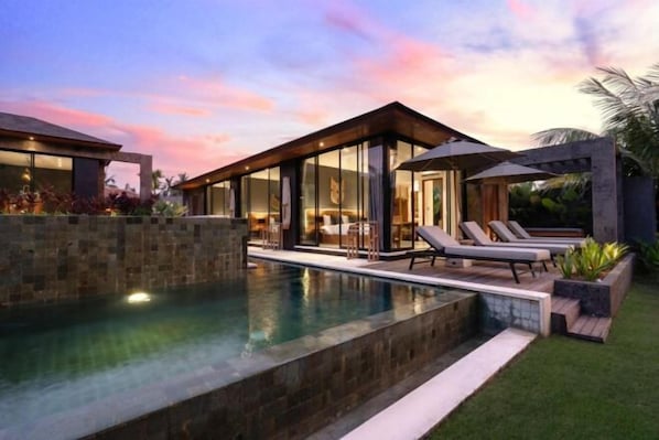 Outdoor pool - Villa Palm Angels by BaliSuperHost (Bali)