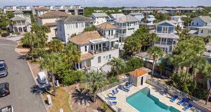 30A-Crow's Nest of Blue Mountain Beach ocean view home with private beach access