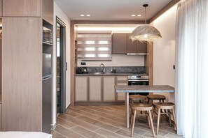 Deluxe-Studio, Balkon, Blick auf den Weinberg | Eigene Küche | Espressomaschine, Wasserkocher mit Kaffee-/Teezubehör, Wasserkocher