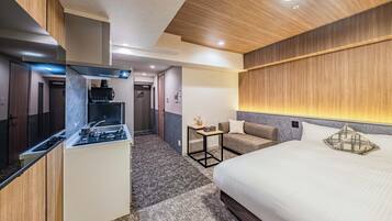 Kamar Standar, 1 Tempat Tidur Queen, Bebas Asap Rokok | Tirai kedap cahaya, Wi-Fi gratis, dan seprai linen
