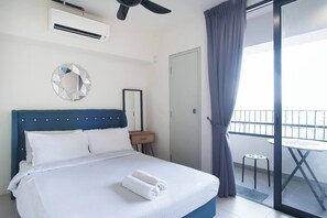 Deluxe-dupleks - balkon - byudsigt | Strygejern/strygebræt, gratis Wi-Fi