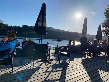 Terrace/patio. Apartment Michaela Winterberg with Lake View, Private Terrace and Wi-Fi