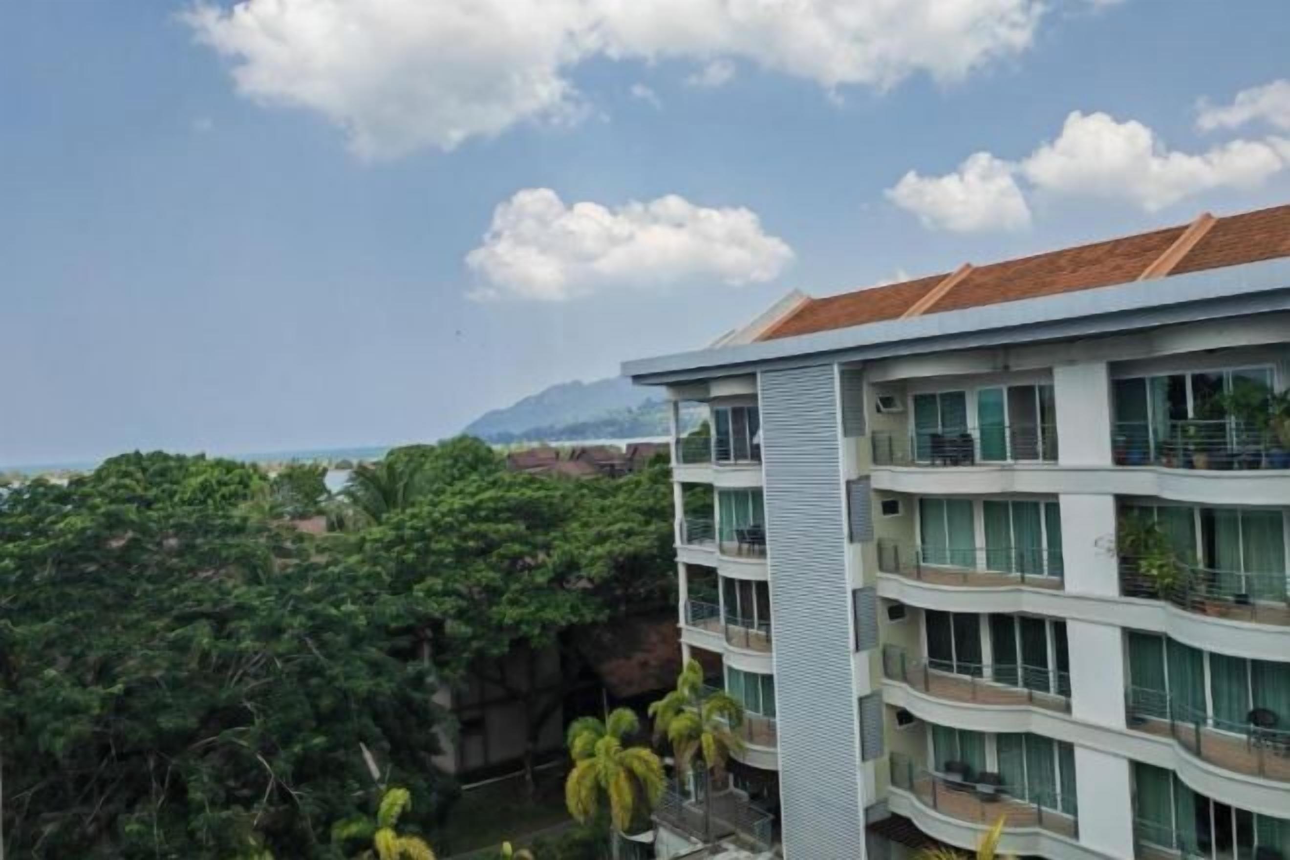 Udsigt fra overnatningsstedet