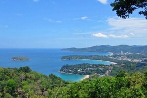 View from property - Villa Momo modern sea view private pool (Phuket)