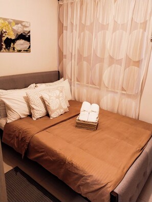 1 bedroom, iron/ironing board, free WiFi, bed sheets