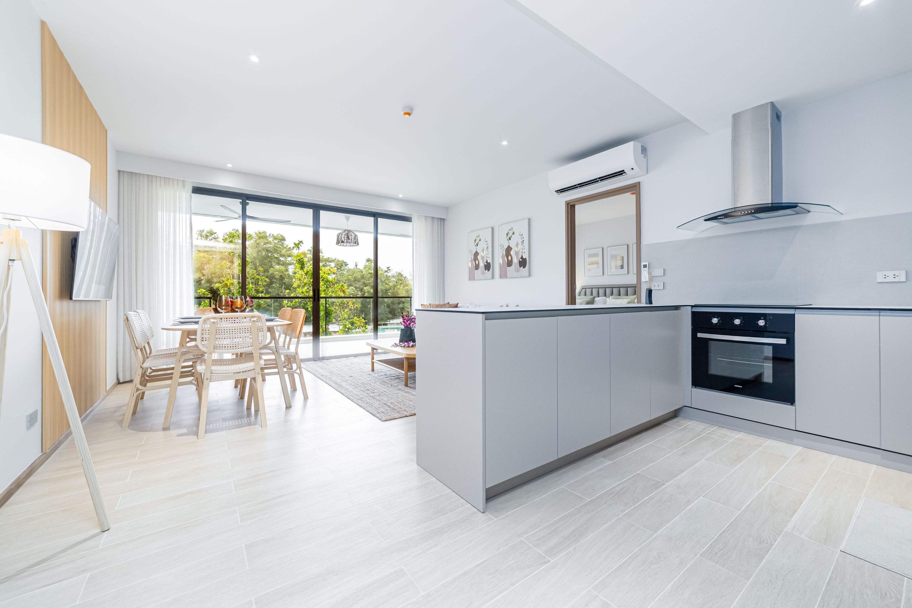 Leilighet, 2 soverom, kjøkken | Spiseområde på rommet