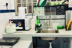 Private kitchen - Relax Familystay usm 3BR 2-6 pax (Gelugor)