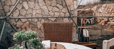 Opções para refeição ao ar livre