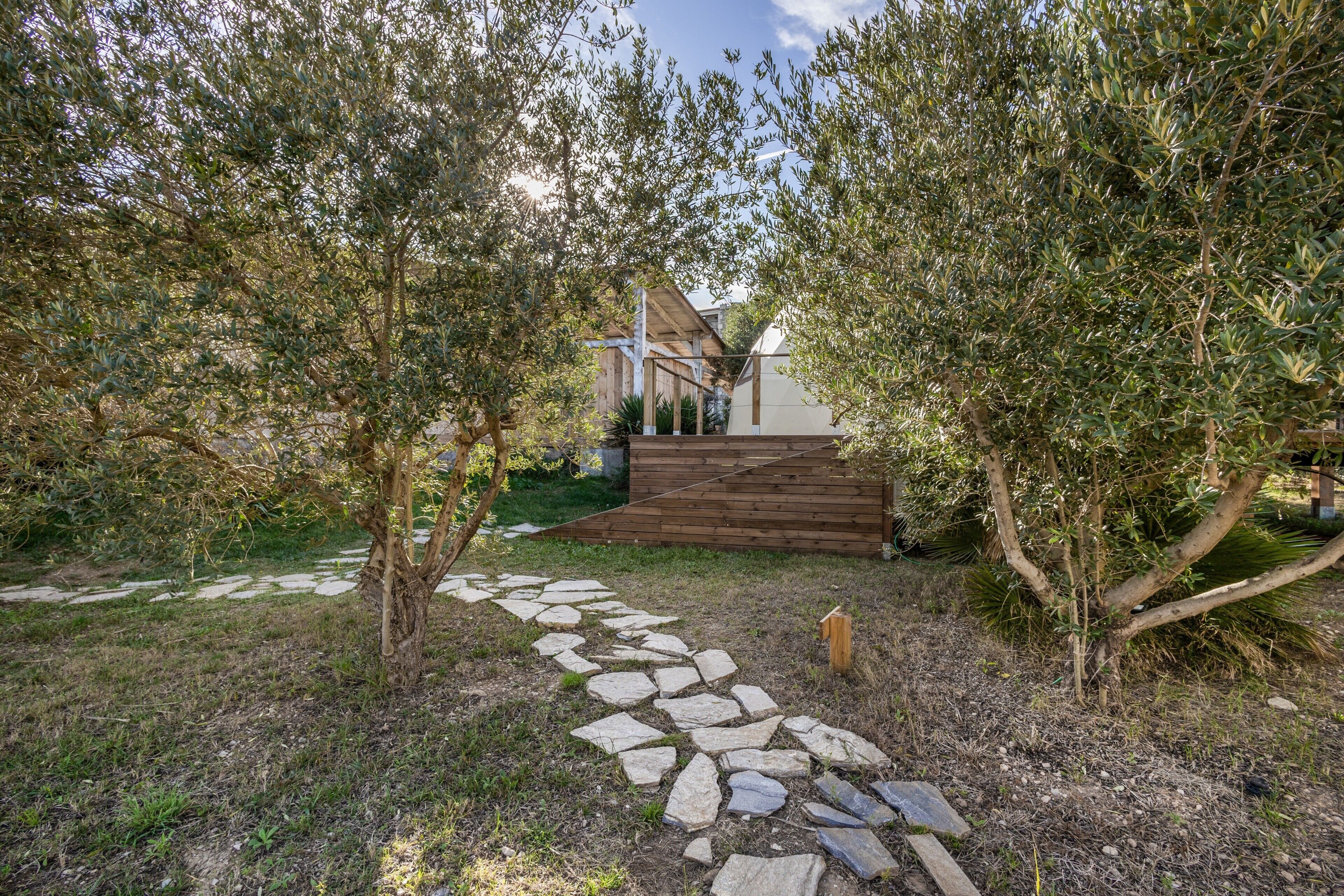 Overnatningsstedets område