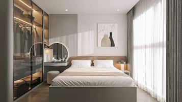 Traditional Apartment, 1 Bedroom, Balcony, City View | View from room