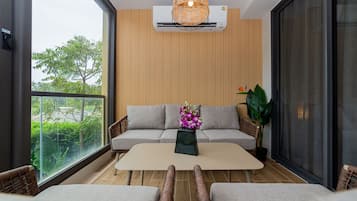 apartman, 2 hálószobával, konyha | Terasz/udvar