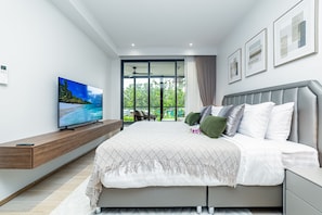 Appartement, 2 chambres, cuisine | Bureau, accès au Wi-Fi (inclus)