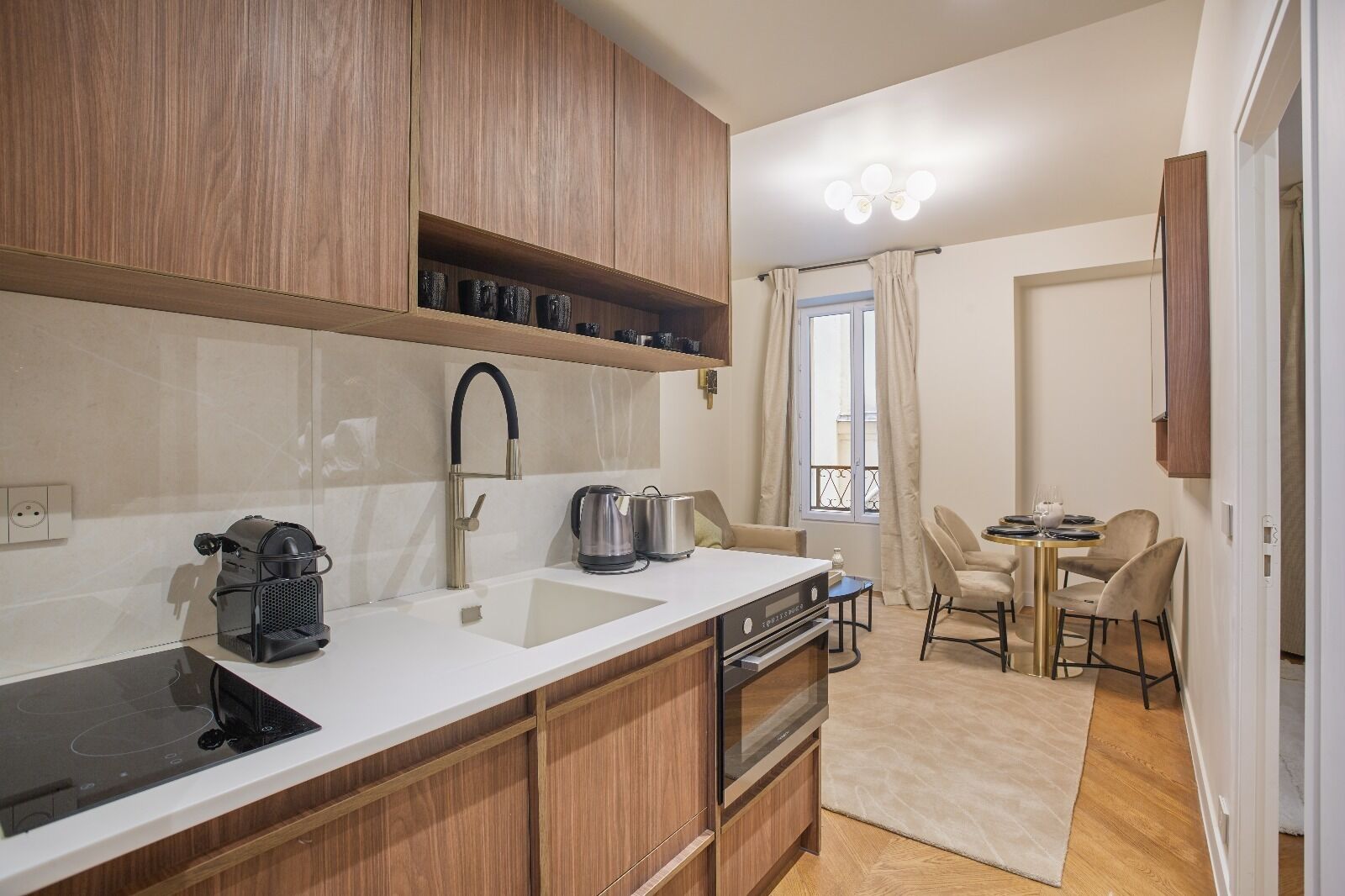 Apartment | Private kitchen | Espresso maker, electric kettle