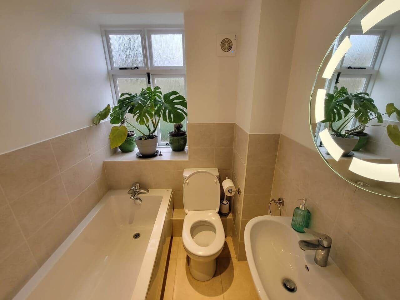 Hair dryer, towels