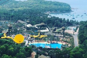 Pool - Ocean view 1-bedroom full furnished apartment southern Phu Quoc (Phu Quoc Island)