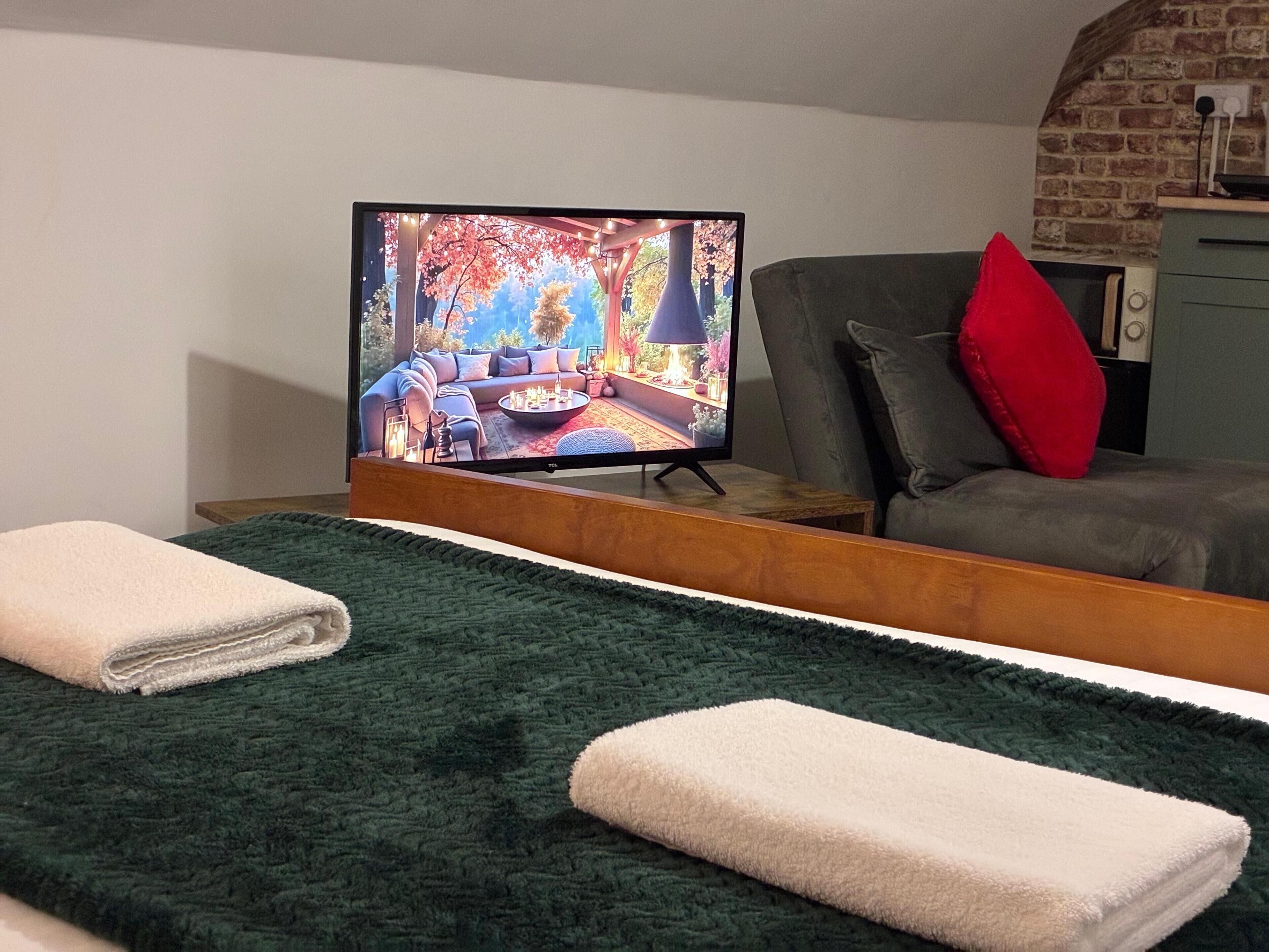 디럭스 로프트, 부분 바다 전망 | 다리미/다리미판, 무료 WiFi