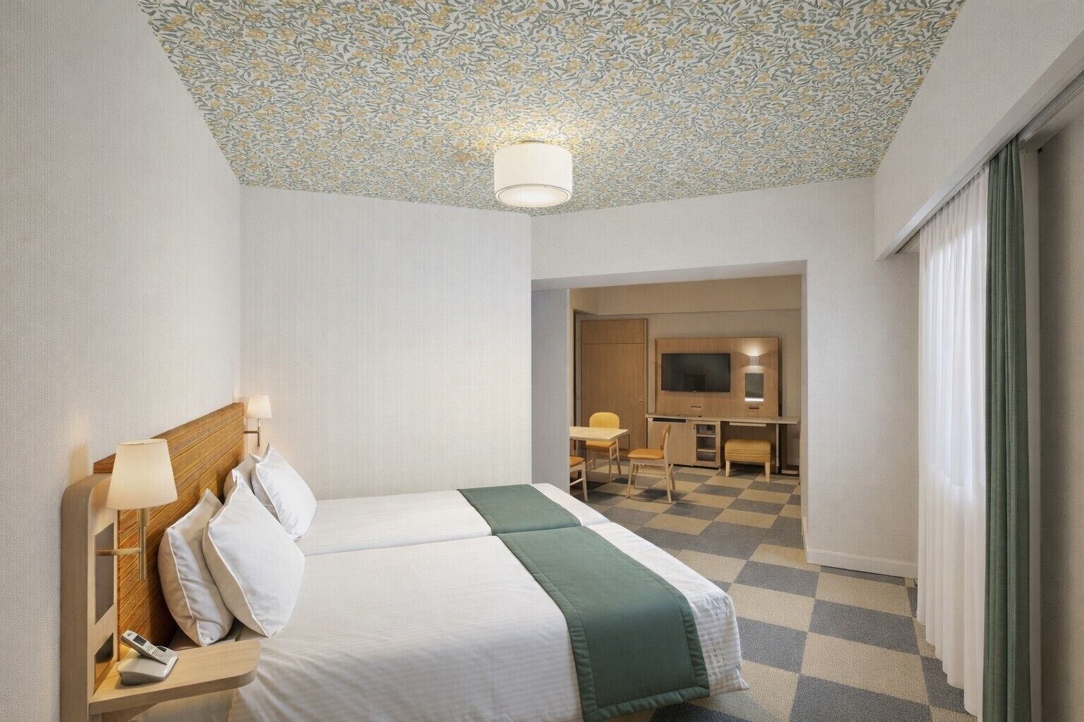 Caja de seguridad en la habitación, wifi gratis y ropa de cama 