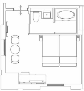 Een kluis op de kamer, gratis wifi, beddengoed