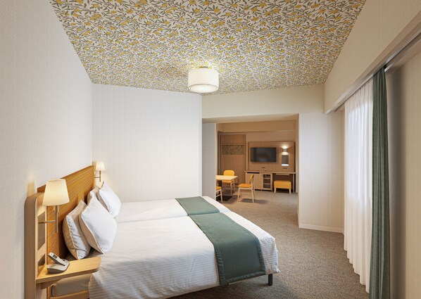 Premium bedding, in-room safe, free WiFi, bed sheets