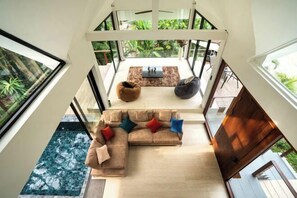 Living area - patong hill 3 villa (Phuket)