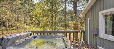 Bain à remous extérieur