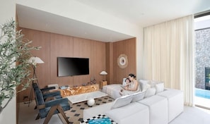 Living area - Prime Beach House No. V7 (Sattahip)