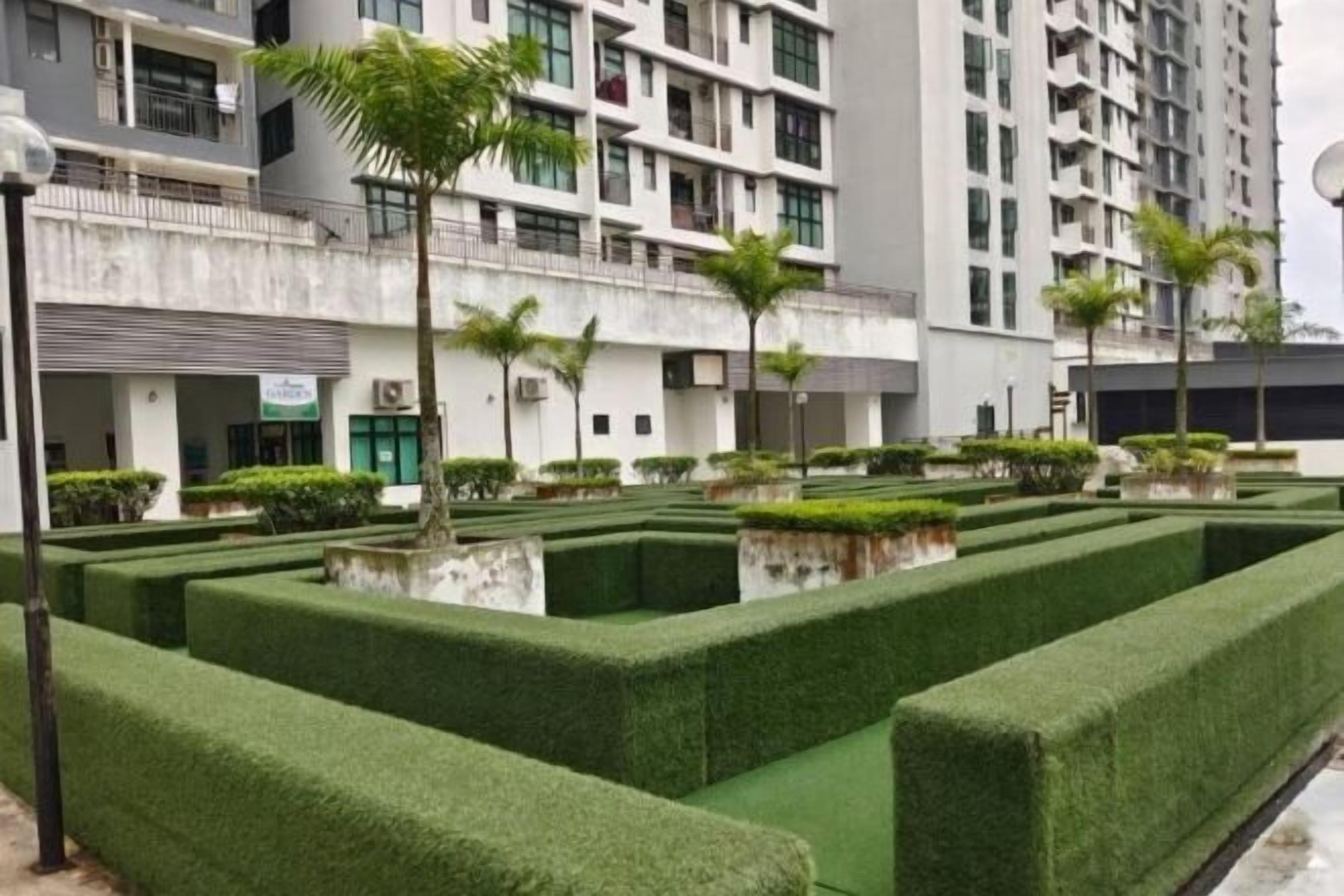 Khuôn viên nơi lưu trú