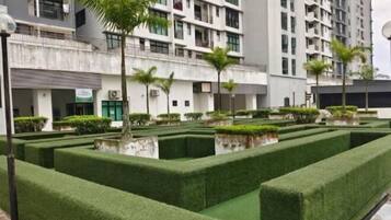 Khuôn viên nơi lưu trú