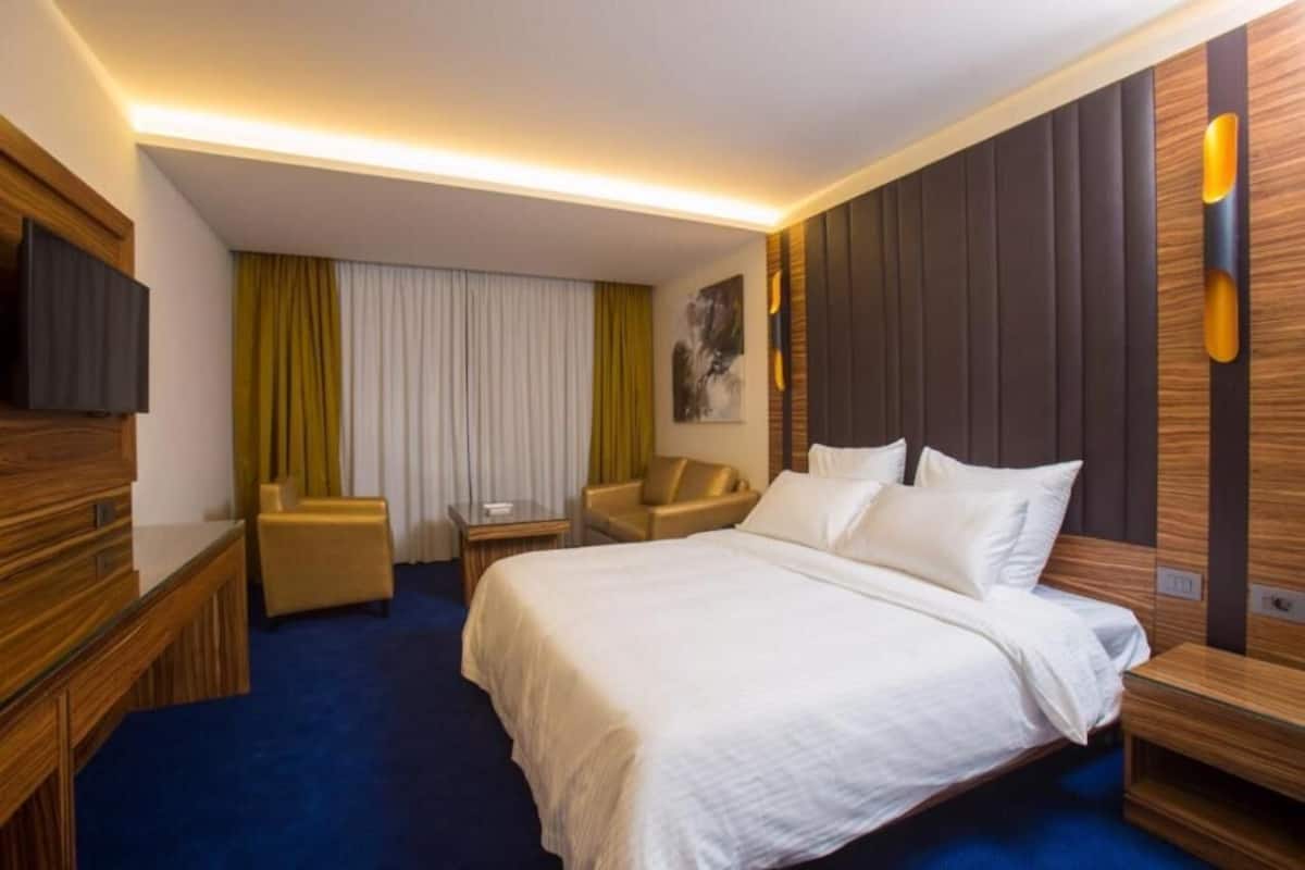 Een kluis op de kamer, gratis wifi