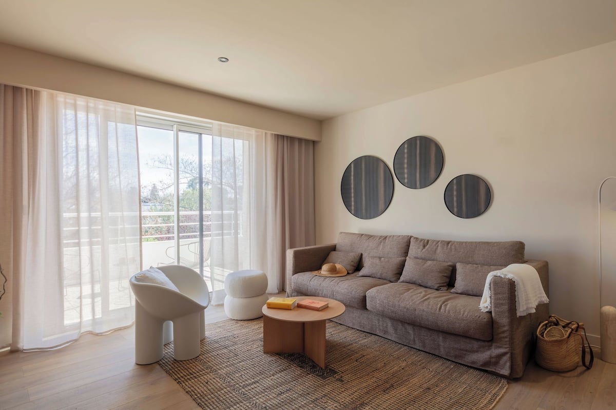 Apartment, 1 Schlafzimmer, Balkon, Gartenblick | Zimmersafe, Bügeleisen/Bügelbrett, kostenloses WLAN