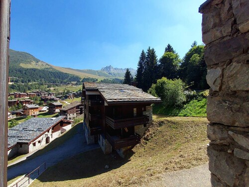 Cozy divisible studio, 4 pers, near slopes in Valmorel
