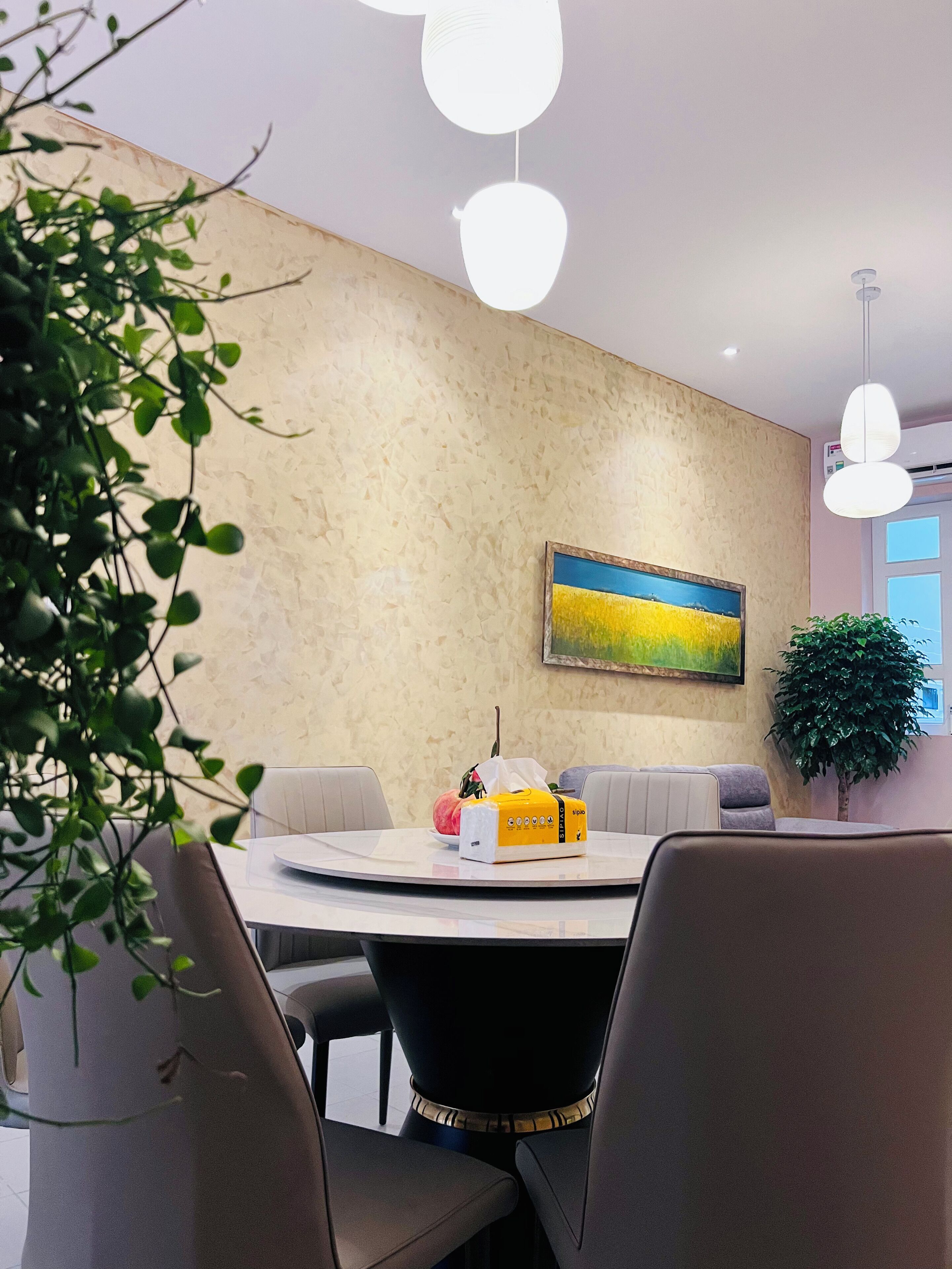 Family Townhome, Patio, City View | In-room dining